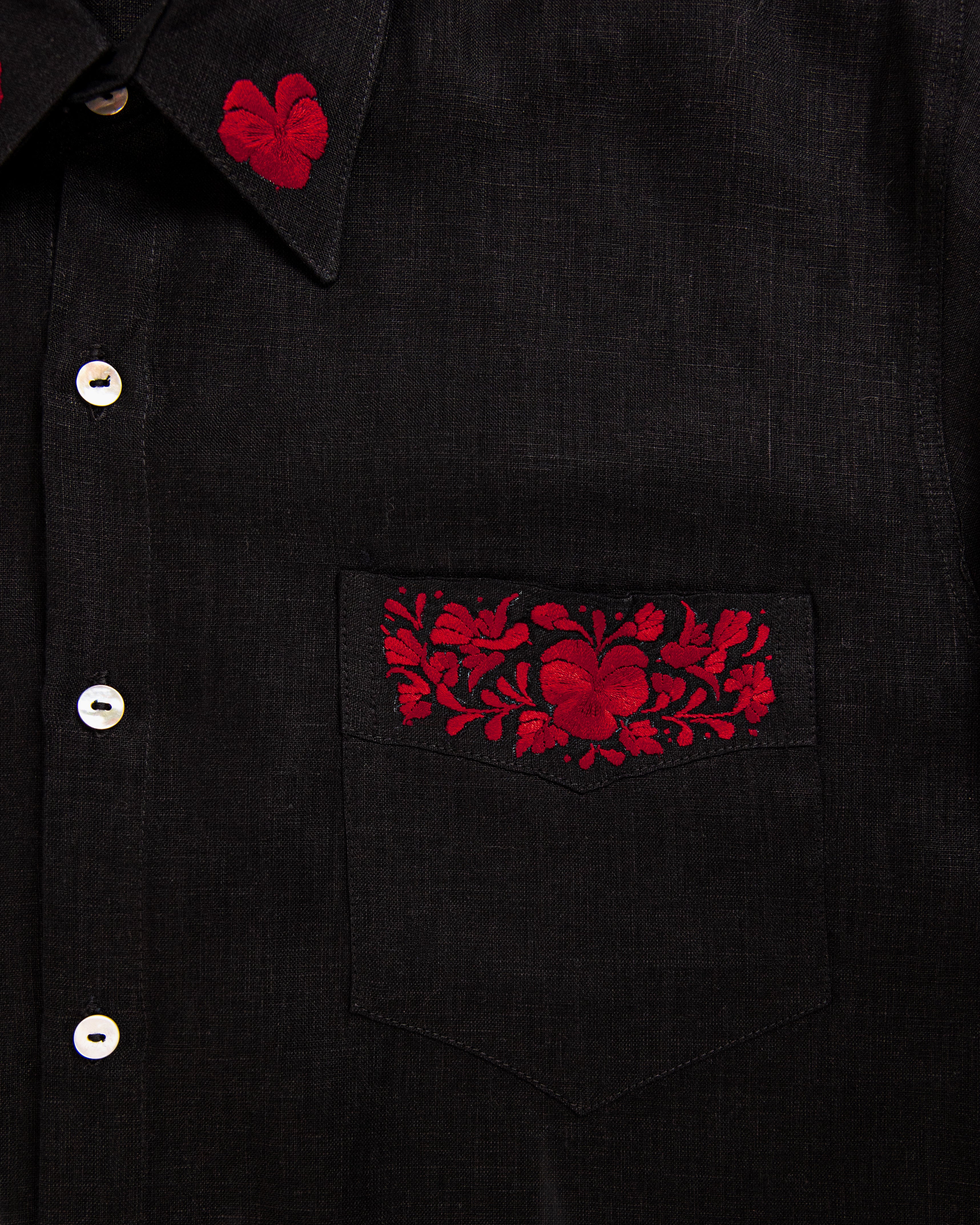 The Pensamiento Linen Shirt