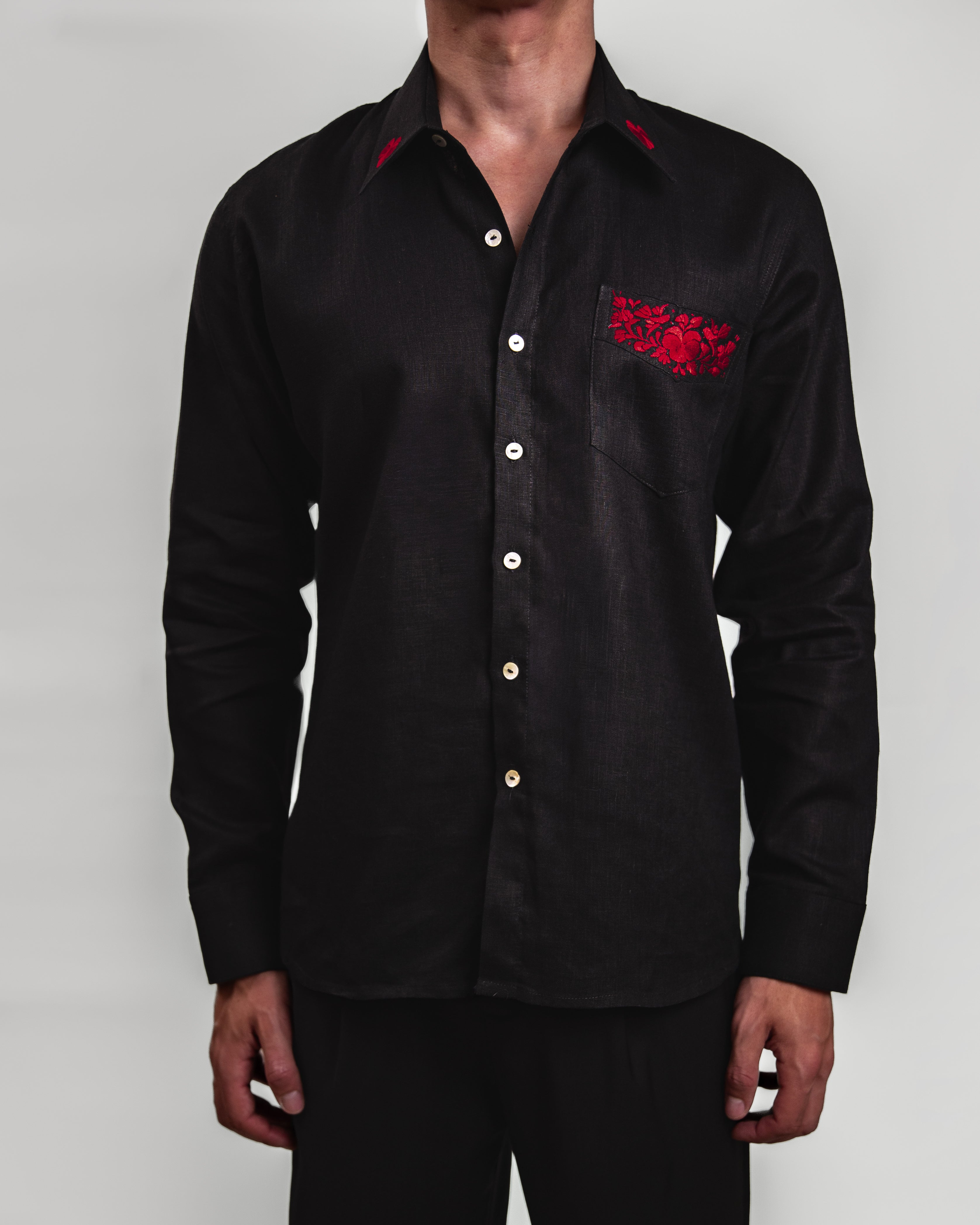 The Pensamiento Linen Shirt