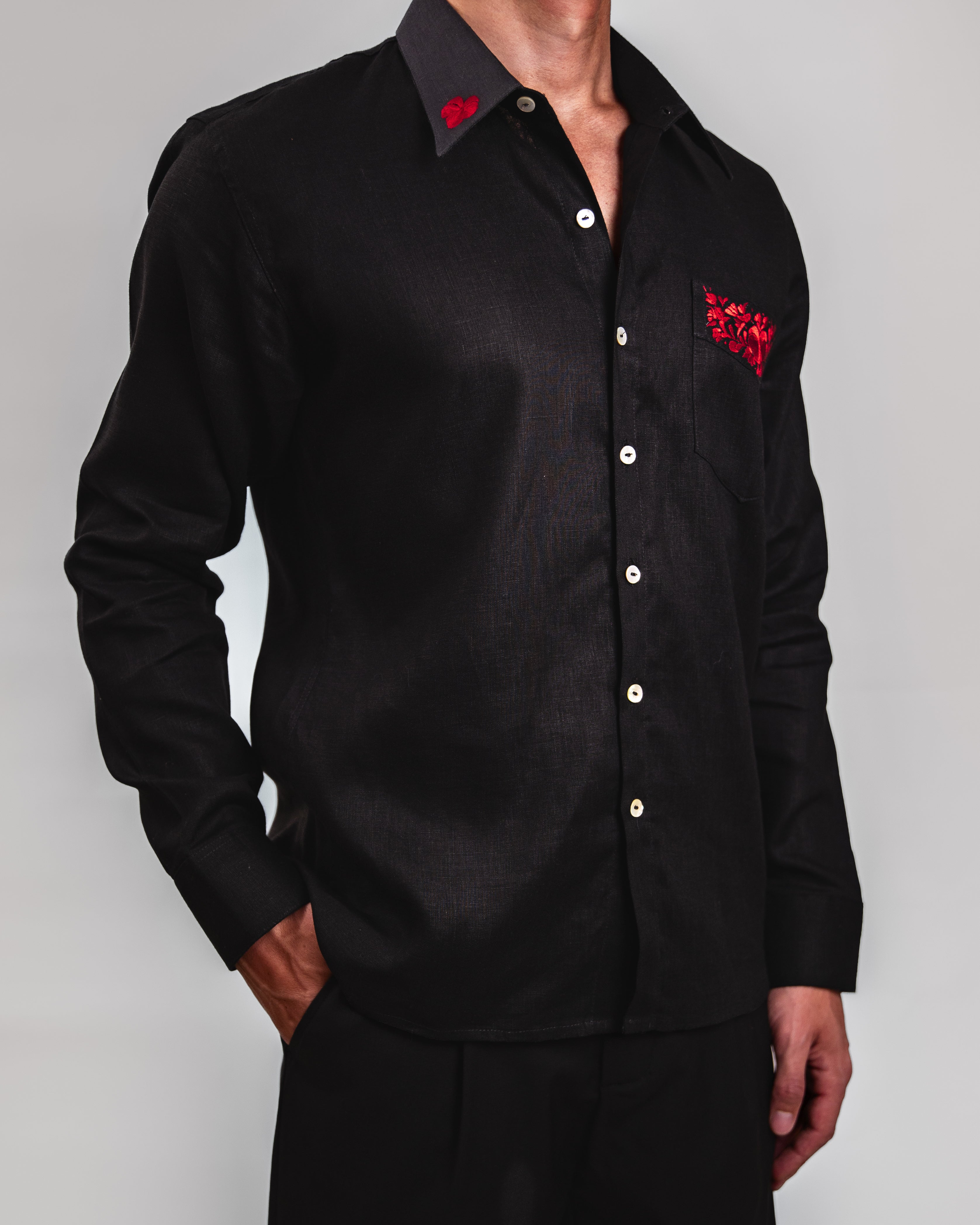 The Pensamiento Linen Shirt
