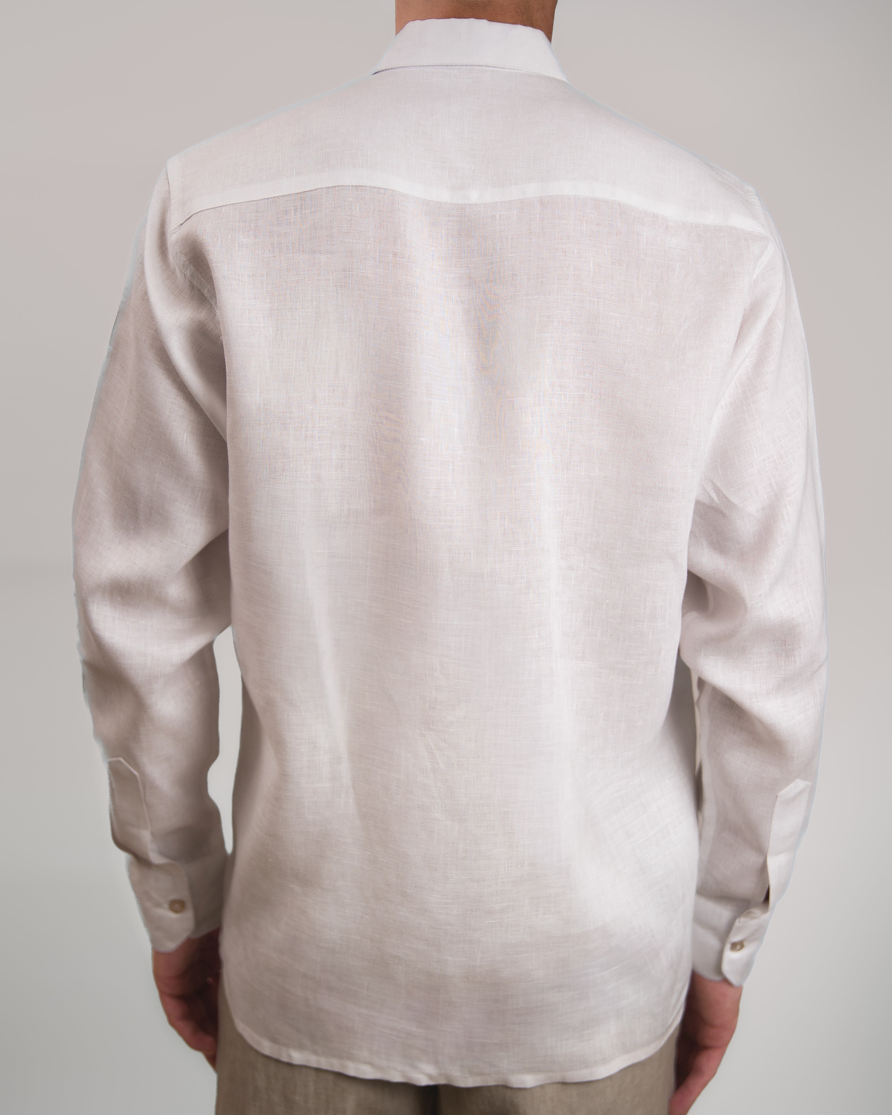 The Whitework Linen Shirt